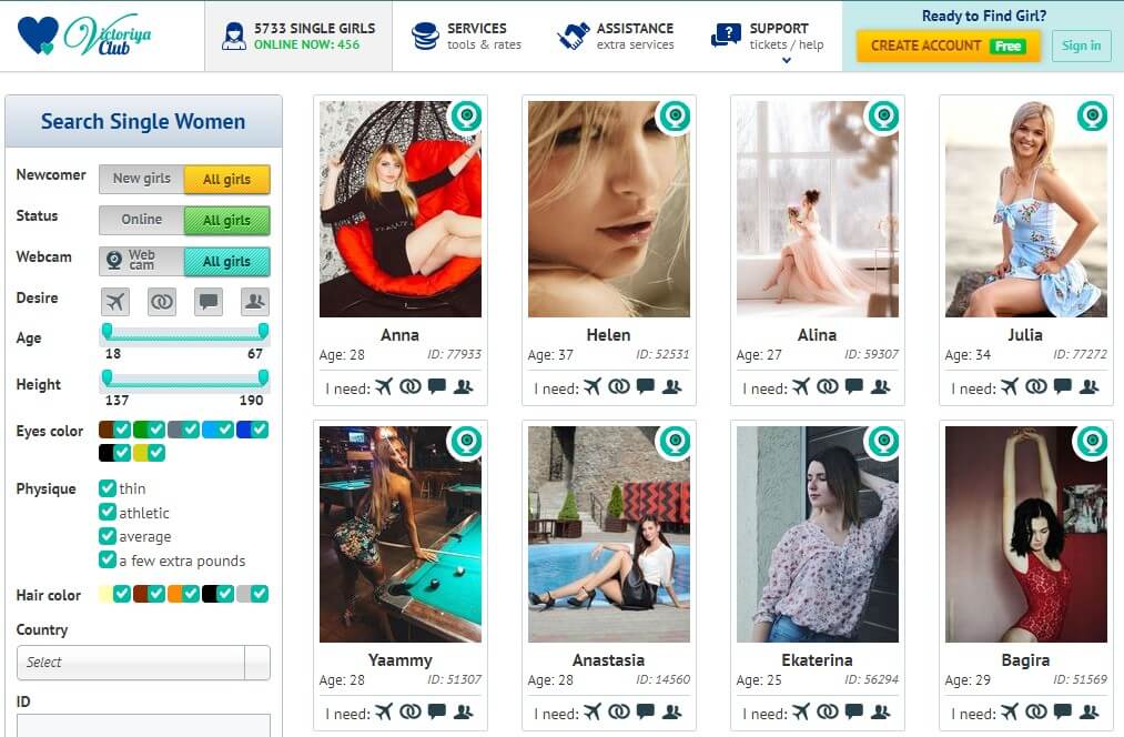 victoriya hot profile girls
